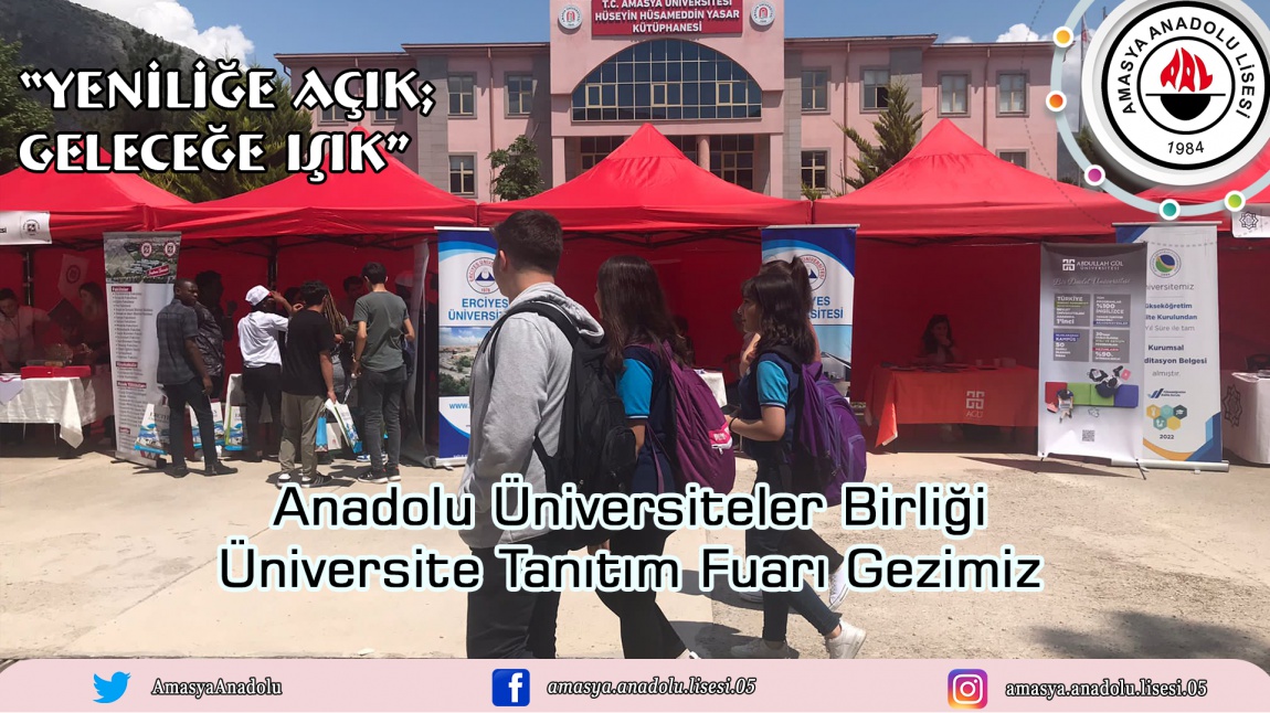 Anadolu Üniversiteler Birliği Üniversite Tanıtım Fuarı Ziyaretimiz