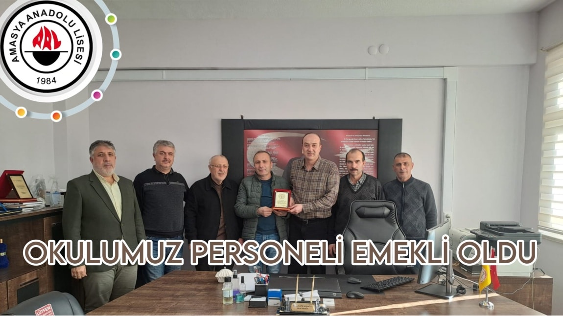 OKULUMUZ PERSONELİ EMEKLİ OLDU